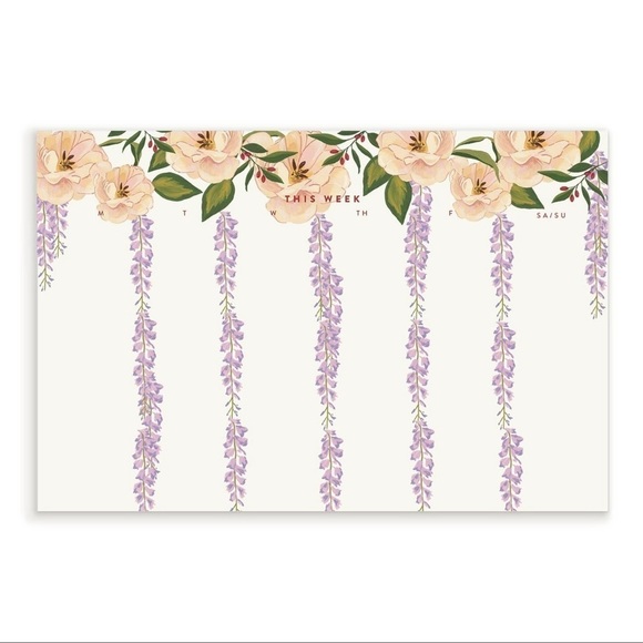 Other - Floral Weekly Planner
